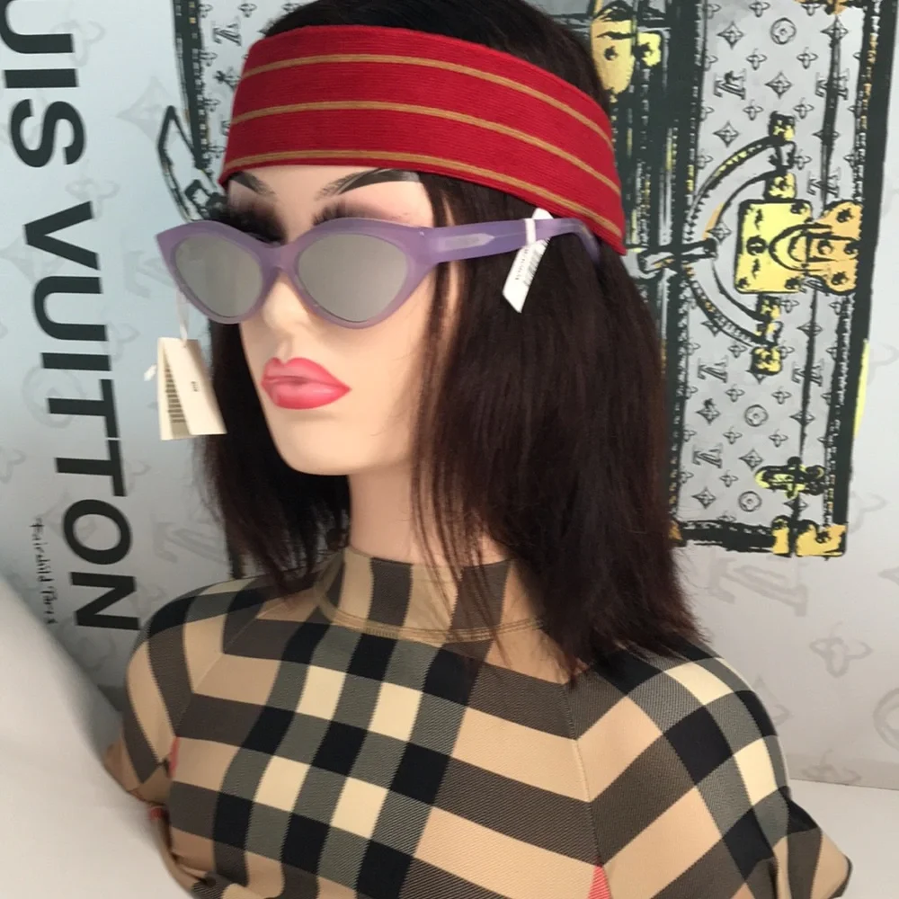 New Authentic Givenchy GV40025U Sunglasses – Purple Frame / Silver Mirror - Picture 4 of 15